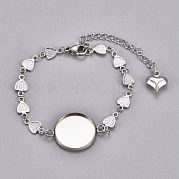 Изготовление браслета из нержавеющей стали 304 STAS-WH0014-21P