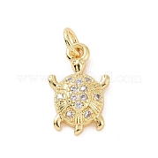 Латунные микро проложить кубического циркония подвески KK-C012-30G