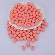 Круглые силиконовые фокусные бусины SI-JX0046A-108