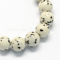 Find white beads on