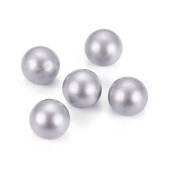 Perline in ottone campane montate su ciondoli a gabbia,  cadmio& piombo libero, Senza Buco, grigio, 16mm