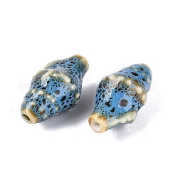 Cuentas de porcelana vintage hechas a mano&nbsp;PORC-Q006-08L