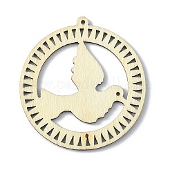 Pendentifs en bois d'érable&nbsp;WOOD-TAC0007-36