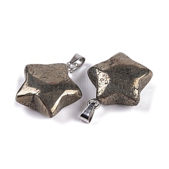 Pendentifs en chalcopyrite naturelle&nbsp;G-Q172-09P-03