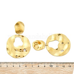 Orecchini pendenti in acciaio inossidabile 304 per donna&nbsp;EJEW-K268-13B-G