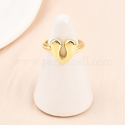 Manschettenringe aus Messing für Damen&nbsp;RJEW-Z113-08G