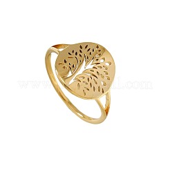 Anelli in acciaio inossidabile con albero della vita 201&nbsp;FS-WG3B6B9-08