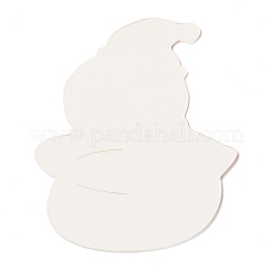 Weihnachtsthema Schneemann Form Papier Süßigkeiten Lutscher Karten&nbsp;CDIS-I003-01