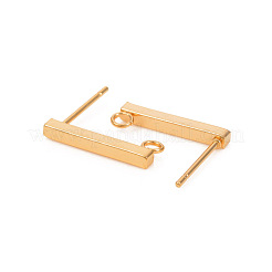 Ohrstecker-Beschläge aus Edelstahl 304&nbsp;STAS-L244-14A-G