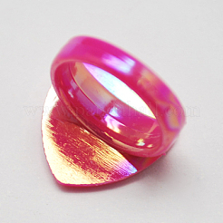 Kinder Valentinstag Geschenke Acrylringe für Kinder&nbsp;RJEW-S618-6