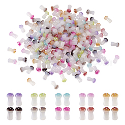 200 Stück 10 Farben undurchsichtige Glasperlen&nbsp;GLAA-TA0001-20