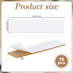 Korketikettenaufkleber&nbsp;STIC-WH0003-64