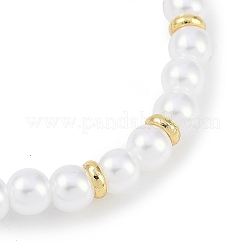 Bracelets extensibles en laiton plaqué en rack&nbsp;BJEW-P341-10D-G
