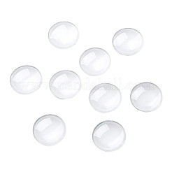 Transparente Glas Cabochons&nbsp;GGLA-CD0001-04