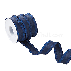 Nastro con bordo plissettato in poliestere da 10 metro per la decorazione di vestiti&nbsp;DIY-FI0001-13C