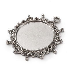 Pendentifs cabochons en acier inoxydable 304&nbsp;STAS-Q363-03P