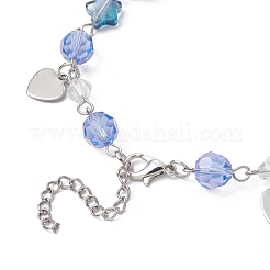 2 pz 2 stili braccialetti di perline di vetro&nbsp;BJEW-JB11610