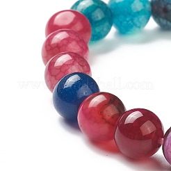 Bracciali di perline tratto agata naturale&nbsp;BJEW-D446-C-05