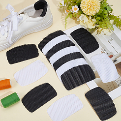 10 par de parches autoadhesivos de poliéster para reparar agujeros de zapatos en 2 colores&nbsp;FIND-CY0002-07