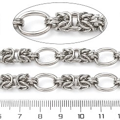 Knoten aus Edelstahl 304 mit ovalen Gliederketten&nbsp;CHS-S012-06P