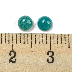 Natürliche weiße jadegefärbte Cabochons&nbsp;G-H309-03-25