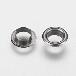 Ring aus Messingösen&nbsp;KK-WH0004-05B-10mm
