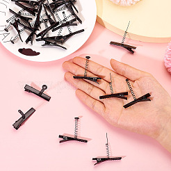 30 pièces 3 styles de pinces à cheveux alligator en fer&nbsp;PHAR-TA0001-10
