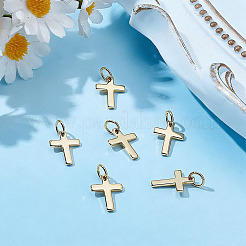 18 pièces pendentifs en laiton&nbsp;ZIRC-ME0001-08