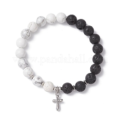 Braccialetti con ciondoli in acciaio inossidabile 304&nbsp;BJEW-JB12359-01