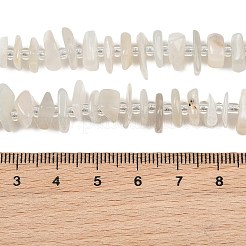 Natürlichen weißen Mondstein Perlen Stränge&nbsp;GG-CBA3A44-B03-01