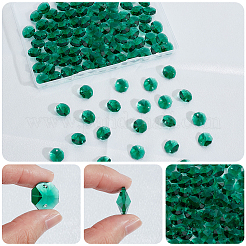 120 Stück galvanisierte Glasverbindungsstücke&nbsp;GLAA-SP0001-73A