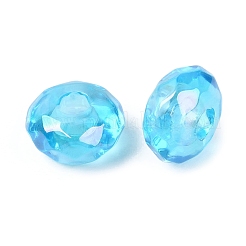 Perles européennes en acrylique transparente&nbsp;OACR-E033-25F