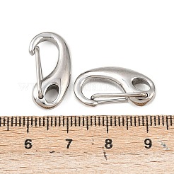 Anlaufgeschützte Schlüsselanhänger-Verschlussbeschläge aus poliertem Edelstahl 304&nbsp;X-STAS-R072-59A