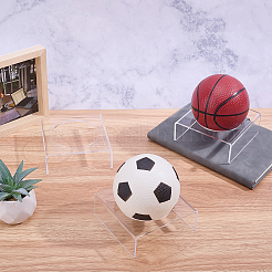 Soportes de acrílico para balones deportivos de fútbol.&nbsp;ODIS-WH0043-310