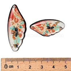 4pcs 4 Arten transparente Epoxidharz-Anhänger&nbsp;RESI-B032-02D