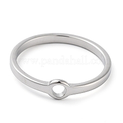 Anelli in acciaio inossidabile 304 anti-ossidazione&nbsp;RJEW-E164-11P-8