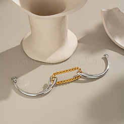 Minimalistische Armreifen aus 304 Edelstahl für Damen&nbsp;NC5740