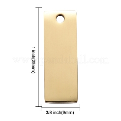 Ionenplattierung (IP) 304 Edelstahlanhänger&nbsp;STAS-I140-22B-G