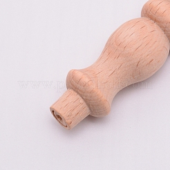 Découverte de décoration de rail en bois&nbsp;WOOD-WH0103-12A