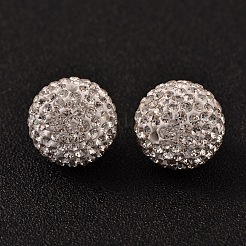 Klasse A Strass pflastern Disco-Kugel-Perlen&nbsp;RB-Q105-12