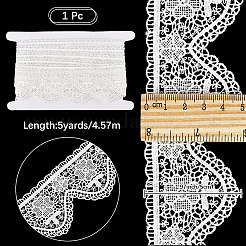 5 Yards Polyester-Blumenspitzenband&nbsp;OCOR-CY0001-49