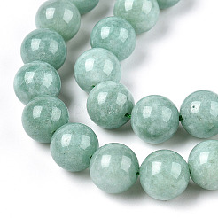 Natürliche myanmarische Jade / burmesische Jade-Perlenstränge&nbsp;X-G-T064-22-10mm