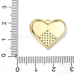 Pendentifs en laiton zircon cubique transparent&nbsp;KK-I476-14G