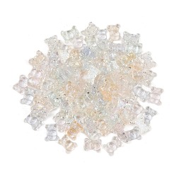 100 Stück transparente Harz-Cabochons&nbsp;CRES-FP0001-14