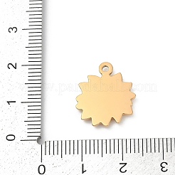 Ciondoli in acciaio inox 304&nbsp;STAS-L283-25G-04