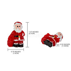 Décorations d'affichage à la maison en plastique à thème de noël&nbsp;sgAJEW-SZ0001-14