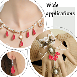 42 g 3 styles perles imitation perle en plastique ABS&nbsp;FIND-AR0006-05B