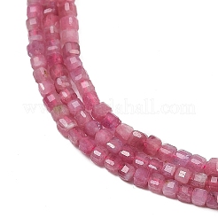Natürliche rosa Turmalin Perlen Stränge&nbsp;G-H266-10