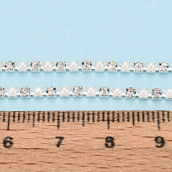 Cadenas de la taza del Rhinestone de hierro&nbsp;CH-N005-02I