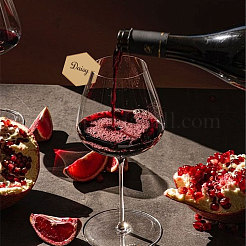 40 pieza de dijes de espejo acrílico para copas de vino&nbsp;AJEW-FG0003-02A